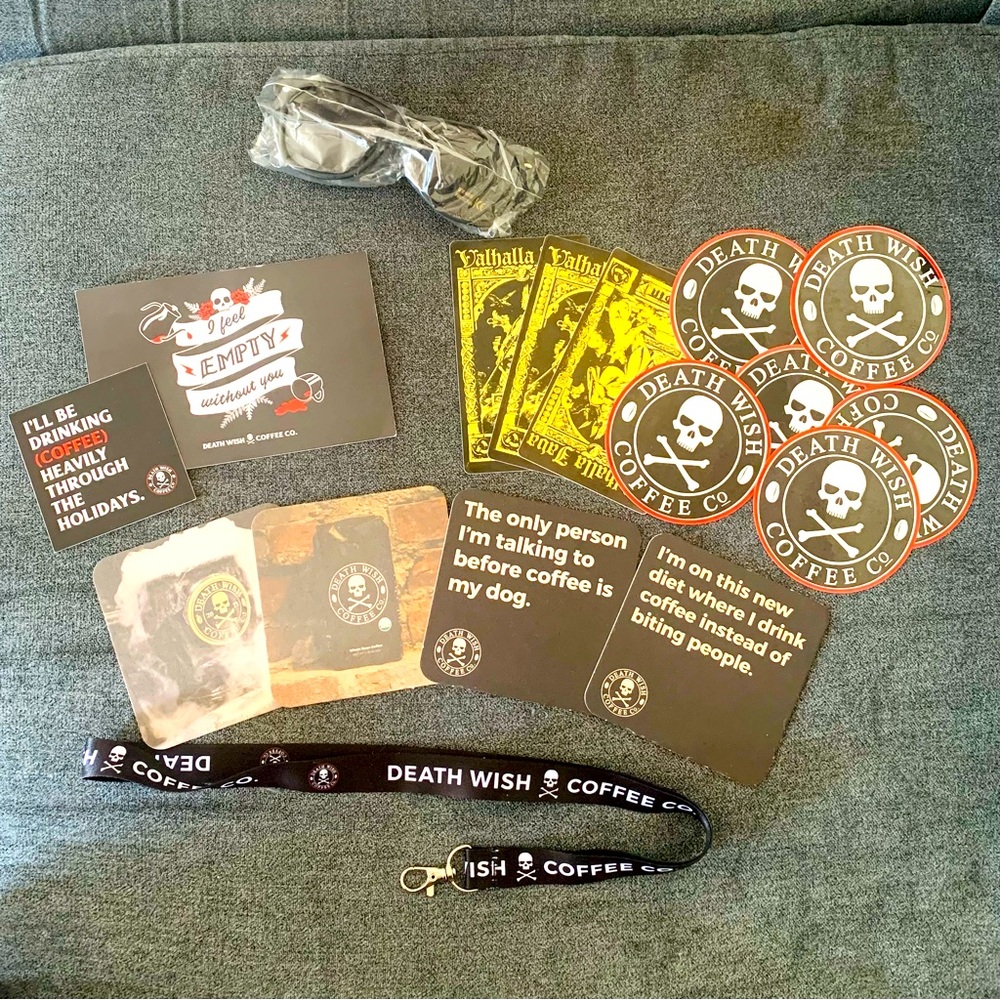 Death Wish Coffee Fan Pack 3